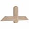 Ekena Millwork Eugene Smooth Timber Gable Bracket, Douglas Fir, 48"W x 18"H x 3 1/2"D x 5 1/2"F, 9/12 Pitch GBW048X18X0406EUG00SDF - alternate 5